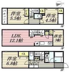 アーバンパーク三鷹の物件間取画像